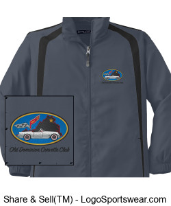 Mens Colorblock Raglan Jacket Design Zoom